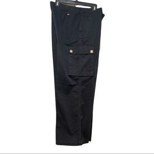 Tommy Hilfiger Black Cargo Pants size 14